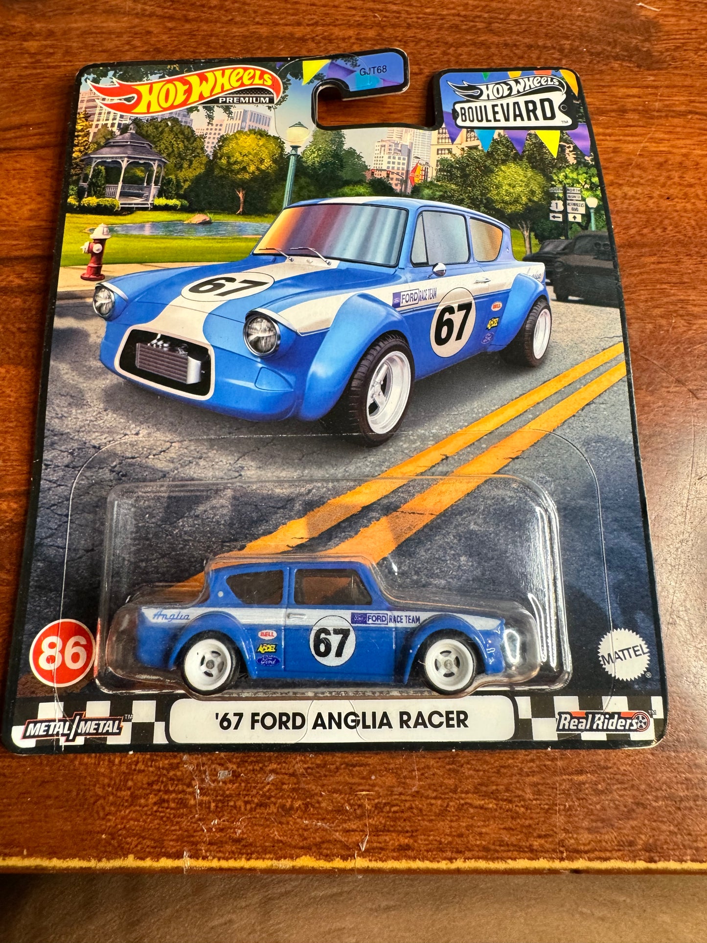 Hot Wheels Premium 2023 HW Boulevard #86 '67 Ford Anglia Racer