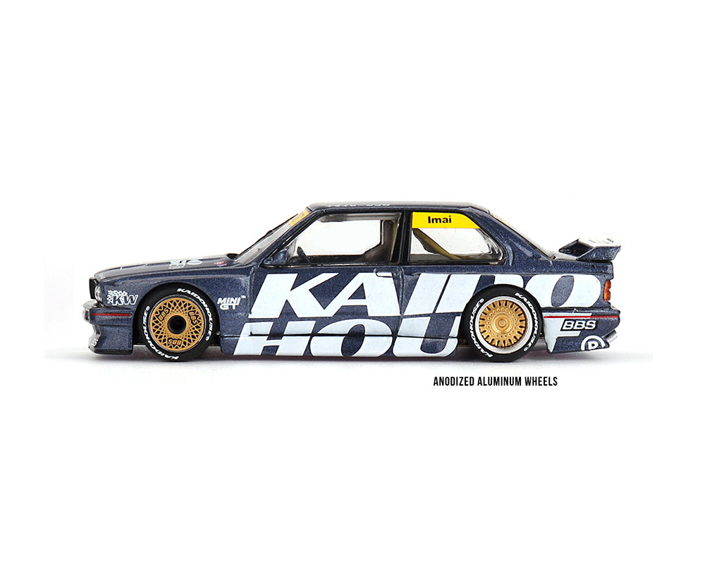 ***Preorder*** Kaido House x Mini GT 1:64 BMW M3 (E30) Kaido Works V1 - Dark Blue