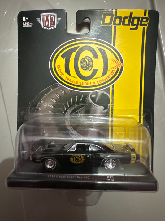 1970 M2 Dodge Super Bee 440 M2 Black Car Limited/9600 1:64 New