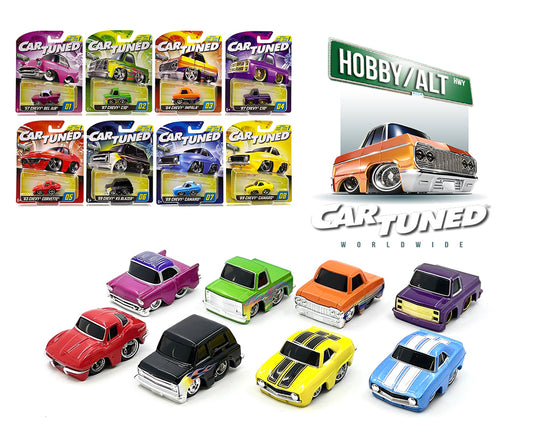 ****Preorder**** CarTuned 1:64 Series 1 Hobby Assortment 2024 SET