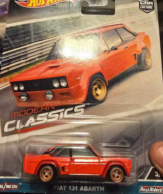 2023 Hot Wheels Premium Car Culture Modern Classics 3/5 Fiat 131 Abarth Red