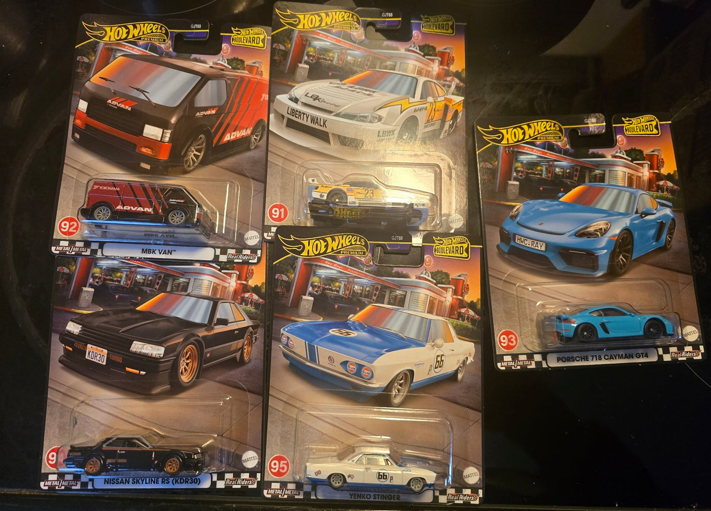 Hot Wheel Boulevard Set 91-95