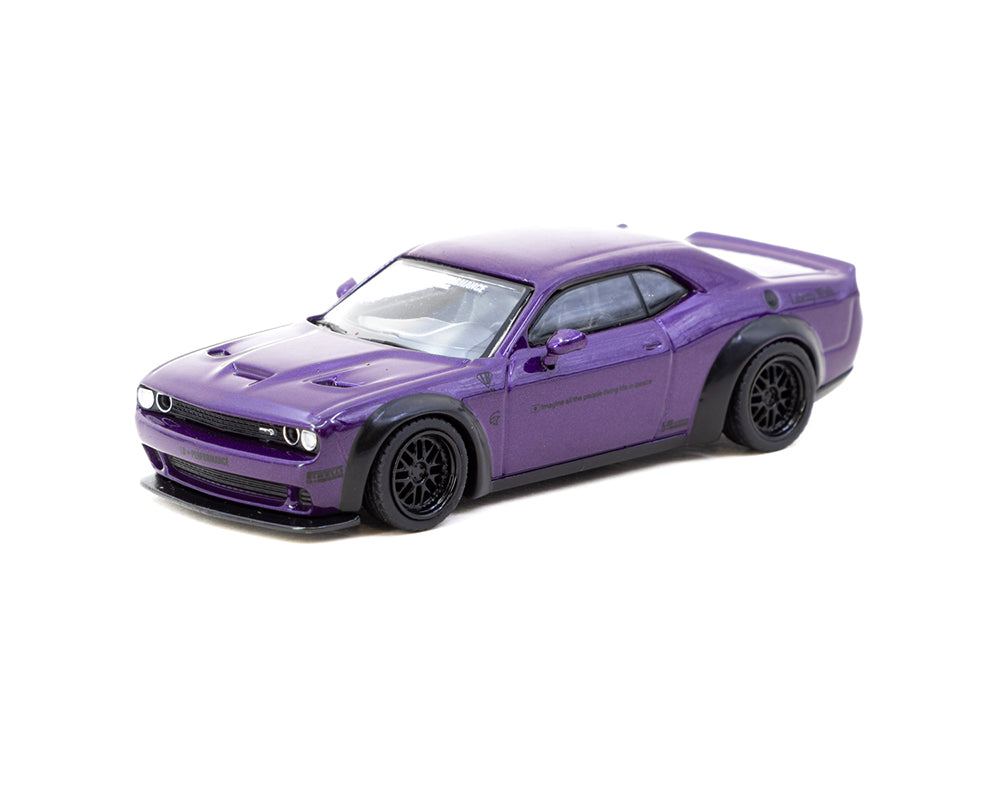 (Preorder) Tarmac Works 1:64 LB-WORKS Dodge Challenger SRT Hellcat with Truck Special Edition – Global64