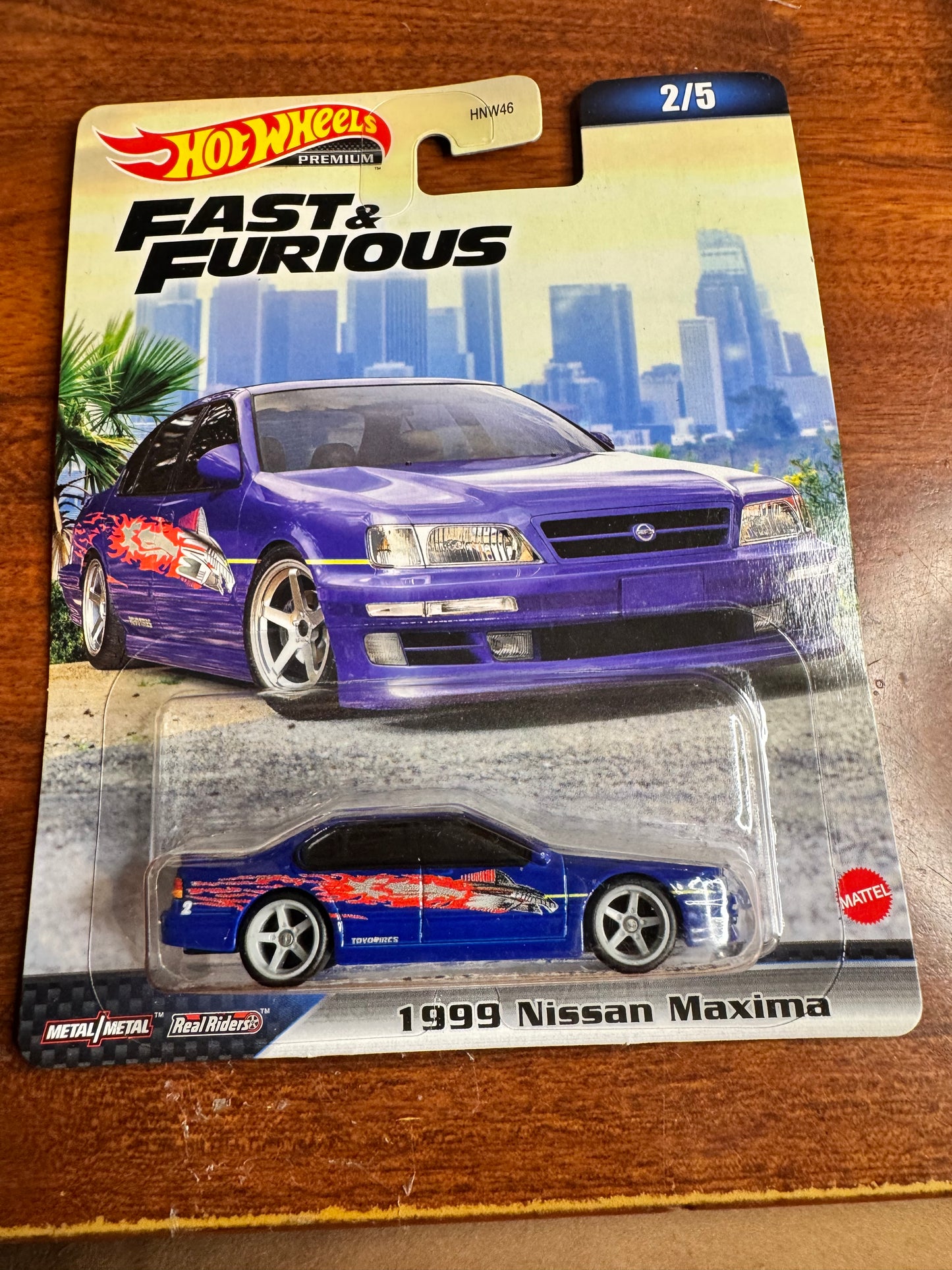 2023 Hot Wheels BLUE 1999 NISSAN MAXIMA Fast & Furious 2/5 Premium RRs