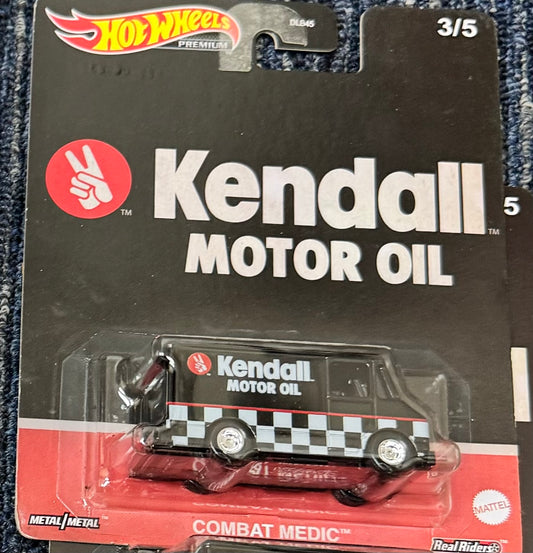 Hot Wheels Kendall Oil 3/5 Combat Medic Brand New Car Culture NEW