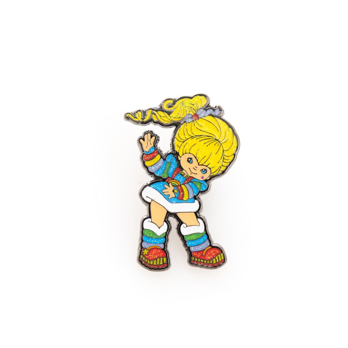 Rainbow Brite SDCC 2024 Exclusive Glitter Enamel Pin Set