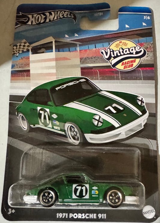 Hot Wheels Vintage Racing Club 1971 Porsche 911 5/6