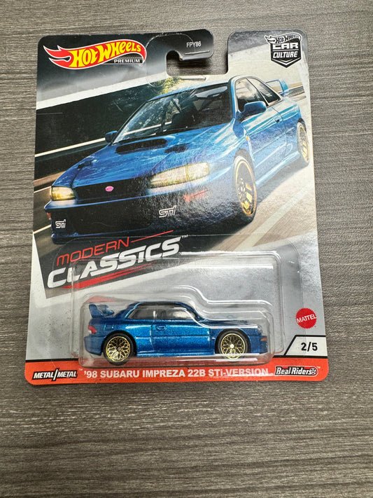 Hot Wheels Modern Classics '98 Subaru Impreza 22B STi-Version