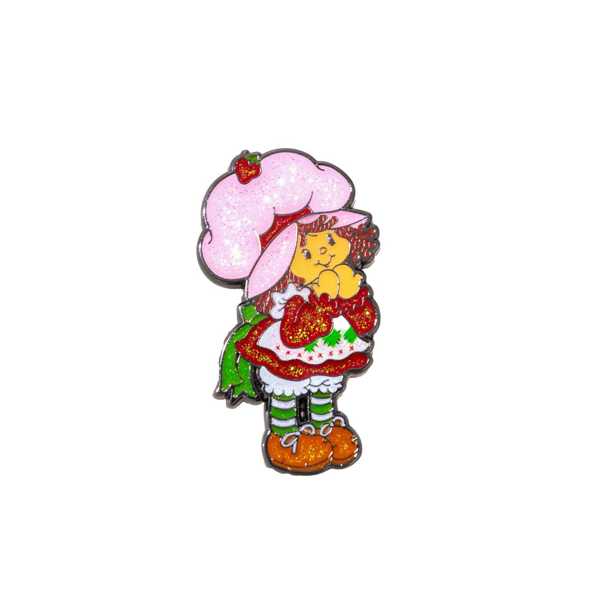 Strawberry Shortcake Glitter Metal Pin 4-Pack - SDCC 2024 Exclusive