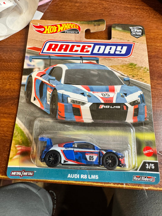 Hot Wheels Premium Audi R8 LMS Car Culture Race Day Series #3/5 2023