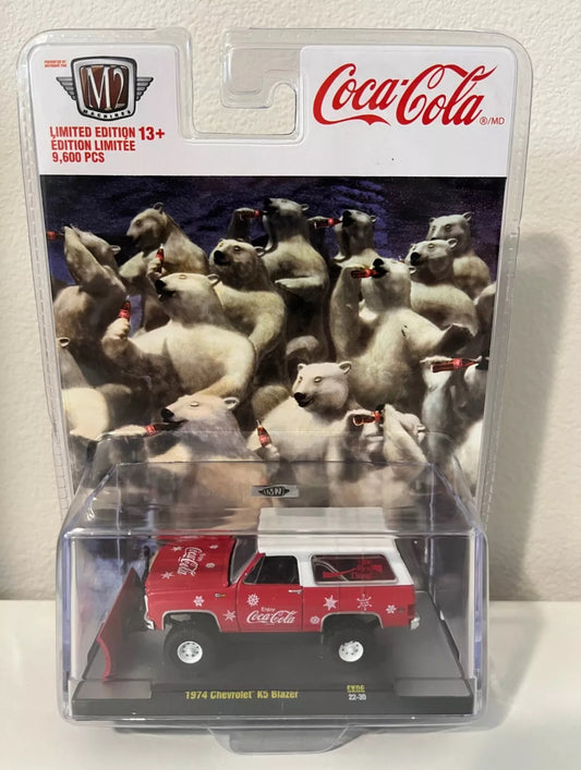 M2 Machines Coca Cola 1974 Chevrolet K5 Blazer Limited Edition