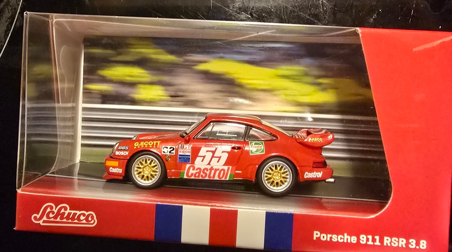 SCHUCO PORSCHE 911 RSR 3.8 #55 RED 1/64