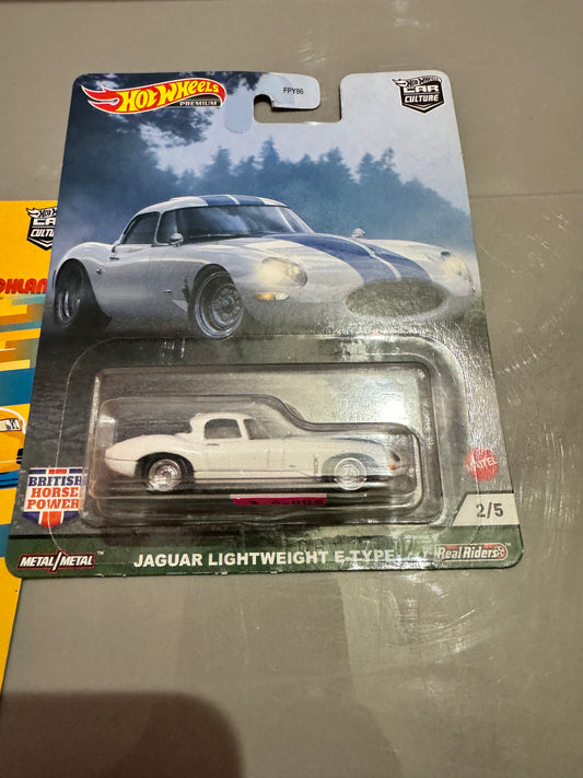 Hot Wheels British Horsepower Jaguar Lightweight E Type