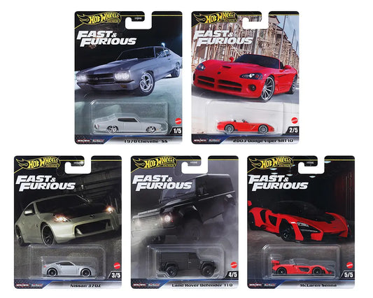 (Preorder) Hot Wheels 1:64 Fast & Furious Premium 2024 J Assortment SET