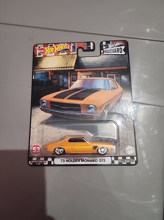 Hot Wheels Boulevard '73 Holden Monaro GTS 1/64 Car - Orange