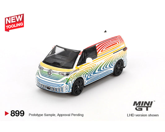 (Preorder) Mini GT 1:64 Volkswagen ID. Buzz Prototype “Rainbow”