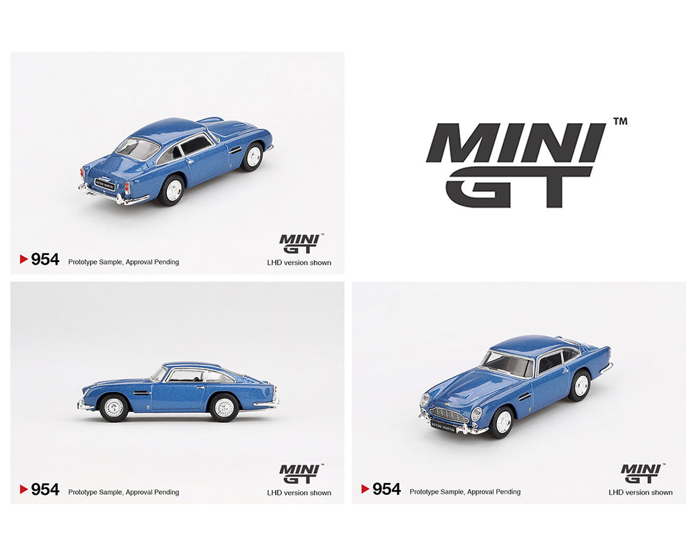 (Preorder) Mini GT 1:64 Aston Martin DB5 – Sierra Blue