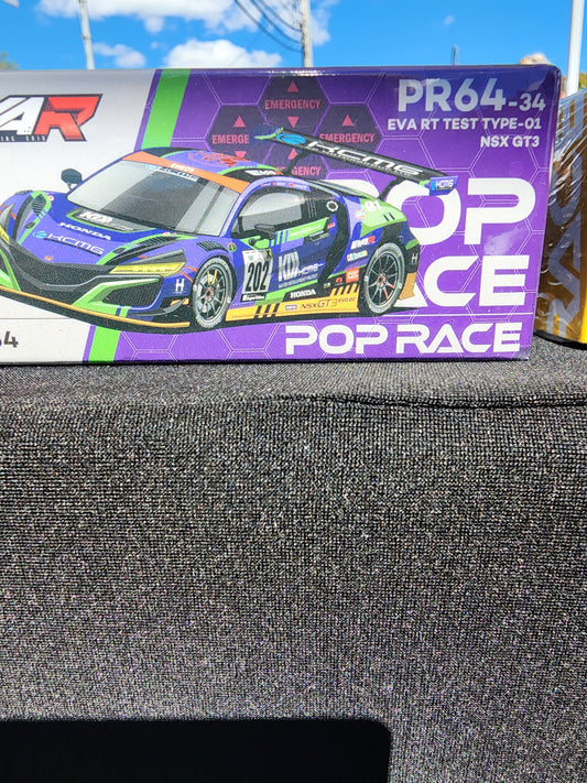 Pop Race EVA RT Test NSX GT3